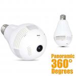 Panorama wifi bulb nany camera 360 degrees