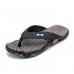 Fashion Men`s Flip-toe Flip Flops Non-slip Slippers-gray