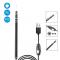 Generic USB Ear Endoscope Camera - Digital Mini Otoscope Portable HD Visual Ear Cleaning Earwax Remover Tool with Waterproof Video Snake Camera & Adjustable 6 LED Lights for Samsung iPhone MAC Laptop Windows Android IOS JY-M