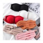 Fashion 1Pc Cotton Sexy Wireless Strappy Back Strappless Bralletes