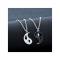 Fashion Heart Stethoscope Pendant Necklace Women