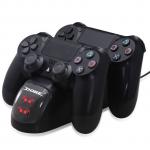 Generic  dual controllers charger stand holder for PS4