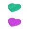 Generic 2x Push Bubble Sensory Fidget Toy Stress Reliever Adults Kids Toys