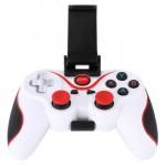 Generic Wireless Bluetooth 3.0 Gamepad Gaming Controller Joystick with Phone Tablet Holder Bracket for Android Phones Tablet PC TV Box CHSMALL