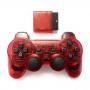 Generic Wireless Controller Joypad For PS2 Game Console- RED