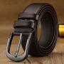 Fashion Man Belt Buckle Leather Belt Male Wide