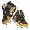 Fashion Boys High Ankle Synthetic Shoes - Brown