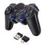 Generic 2.4G Wireless  gamepad Pro controller Double Shock Anti-sweat joypad With USB Adapter for Android Tablets PC TV Box CHSMALL
