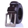 Generic Mens Buckle Leather Belt - Brown