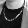 Fashion Stainless Steel Figaro Necklace