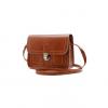 Fashion MT Vintage Soft PU Leather Women Ladies Single Shoulder Bag Crossbody Bag-light Brown