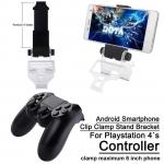Generic For Android Mobile Phone Handle Holder For PlayStation 4/Pro/Slim Gamepad Clip Clamp Stand Bracket For PS4 Controller DNSHOP