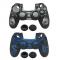 Generic blueloong  new Soft Laser Silicone Rubber Set Skin Case Cover For Sony PlayStation Dualshock 4 PS4 Controller Game Accessories FCSHOP