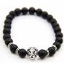 Fashion Natural Stone Bracelet - Black