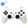 Generic Snowflake Button Wireless Bluetooth Gamepad Game Controller for PS3 (White)