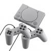 Generic Data Frog 620 Retro Video Game Console Double Gamepad 8 Bit Support AV Out Put gray