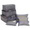Generic 6Pcs Packing Cubes Travel Pouches Luggage Organiser Clothes Suitcase Storage Bag