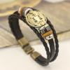 Generic 12 Constellations Bracelet Jewelry Leather-Libra