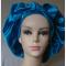 Fashion Satin Bonnet- Blue