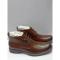 Fashion High Cut Leather Men`s Boots- Brown