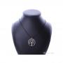 Fashion Tree of life  Pendant black corded Necklace