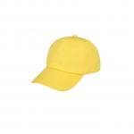 Generic Men`s Women`s plain  Cap Adjustable Baseball Unisex cap-Yellow