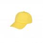 Generic Men`s Women`s plain  Cap Adjustable Baseball Unisex cap-Yellow