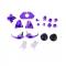 Generic 2 Set Replacement Full Controller Buttons Kit For Microsoft Xbox One