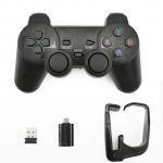 Generic 2.4G Wireless Gamepad PC For PS3 TV Box Gaming Joystick Joypad Game Controller Remote For Andriod OTG USB Converter  CHSMALL