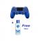 Sony PS4 DualShock 4 Wireless Controller-Blue+Free Handsanitizer