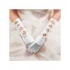 Fashion Long Satin Wedding Gloves