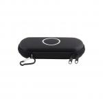Generic Hard Carry Zipper Case Bag Game Pouch For PSP 1000 2000 3000-Black