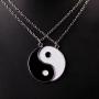 Fashion 2pcs Couples/frienship YinyangNecklace