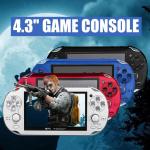 Generic 4.3` PSP Portable Handheld Game Console Playe - Blue (blue)