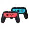 Generic 2 PCS Left And Right Game Handle Grip Controller For Nintendo Switch Joy-con Grip(Black)
