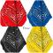 Bandana 4-Pack Bandana Square Scarf Face Mask Handkerchief