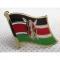 Fashion Kenya Flag Lapel Pin