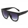Fashion Retro Black Round Circle Frame Sunglasses Eyewear