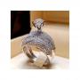 Fashion Diamond Engagement Ring Wedding Jewelry 2 Pcs