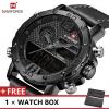 Naviforce Brand Watch Fashion Sports Men Watches Male NF9134