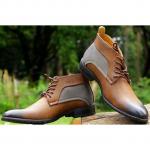 Cacatua Classy Quality Brown Official Boots For Men