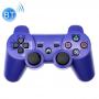 Generic Snowflake Button Wireless Bluetooth Gamepad Game Controller for PS3 (Blue)