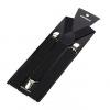 Fashion Men Women Clip-on Suspenders Black