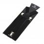 Fashion Men Women Clip-on Suspenders Black