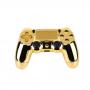 Generic Full Housing Shell Case Skin Cover Button Set with Full Buttons Mod Kit Replacement For Playstation 4 PS4 Controller Gold CHSMALL