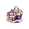 Bear Club 5 Piece  Waterproof Nappy  Diaper Bag