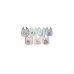 Generic Beautiful Printed 7 Days Baby Bib -Design CanVary