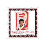 Huggies Dry Comfort Diapers, Size 4 (8-14kgs), (Count 60).