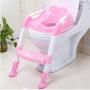 Baby Kids Seat Toilet Trainer 3 In 1-Pink