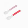 Mom Easy A Pair Of Baby Soft Tip Spoons